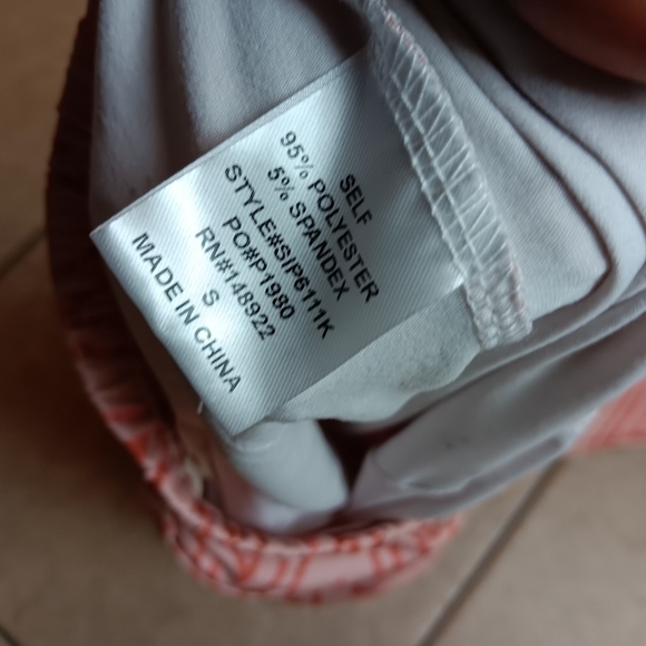 Saints and Hearts Retro Coral Flare Bell Bottoms - Picture 6 of 6